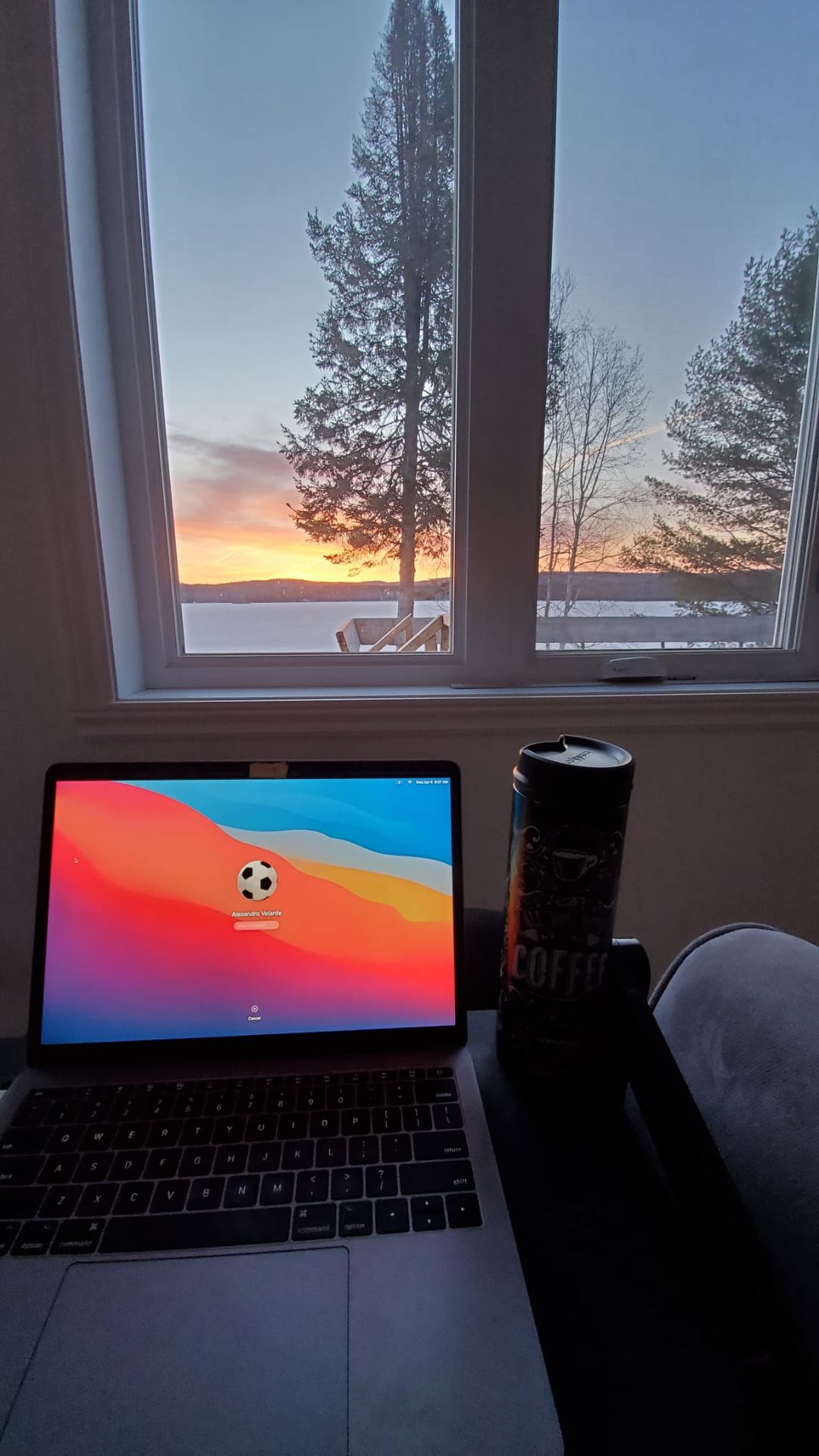 Chalet Nantel aerial view of the property